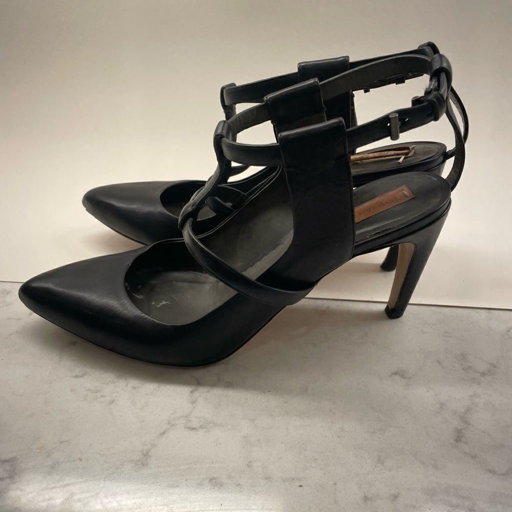 Reed Krakoff Caged Slingback Pumps - Picture 3 of 10